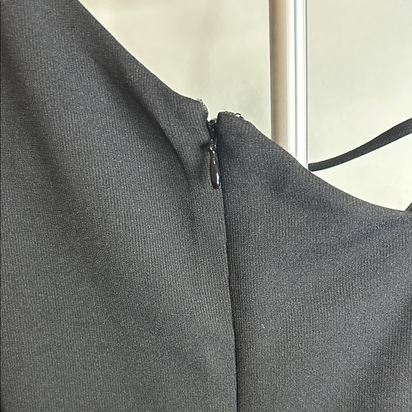 DKNY Elegant Black Asymmetrical Dress - Picture 12 of 15